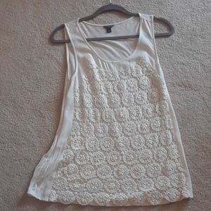 Ann Taylor crochet tank